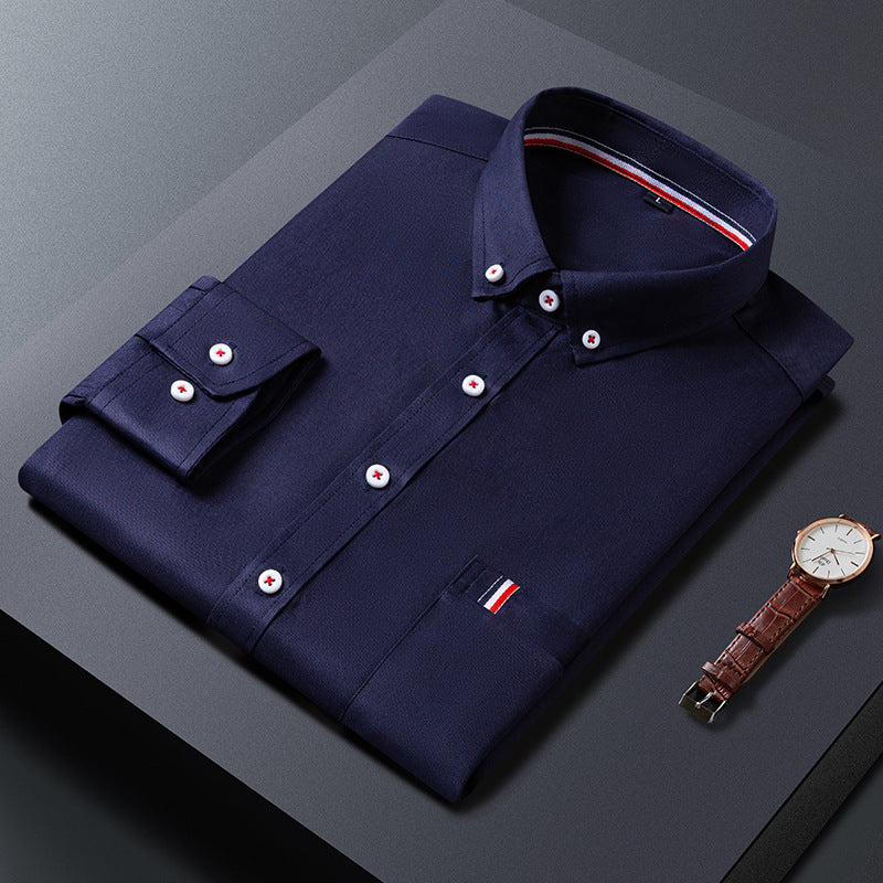 Mens Casual Shirt Fashion Business Dress Shirt
