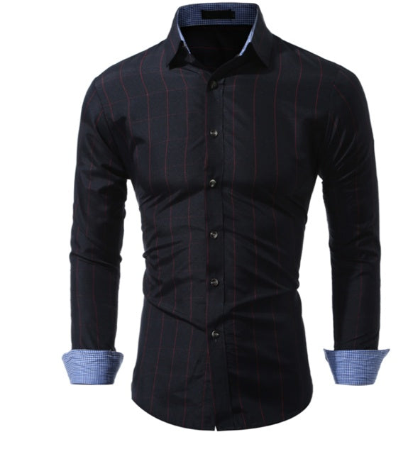 Classic Plaid Mens Shirt