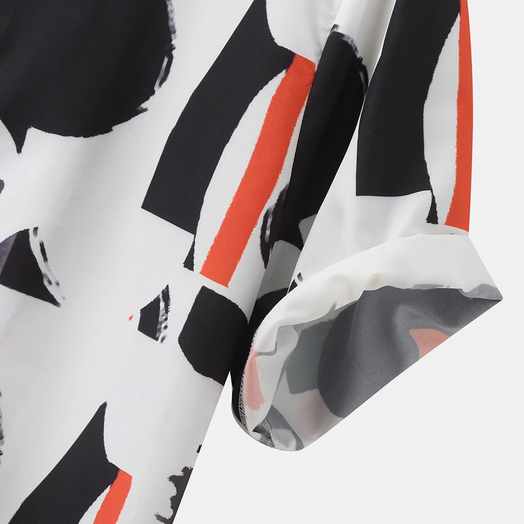 Streetwear Ethnic Printed Summer Shirts