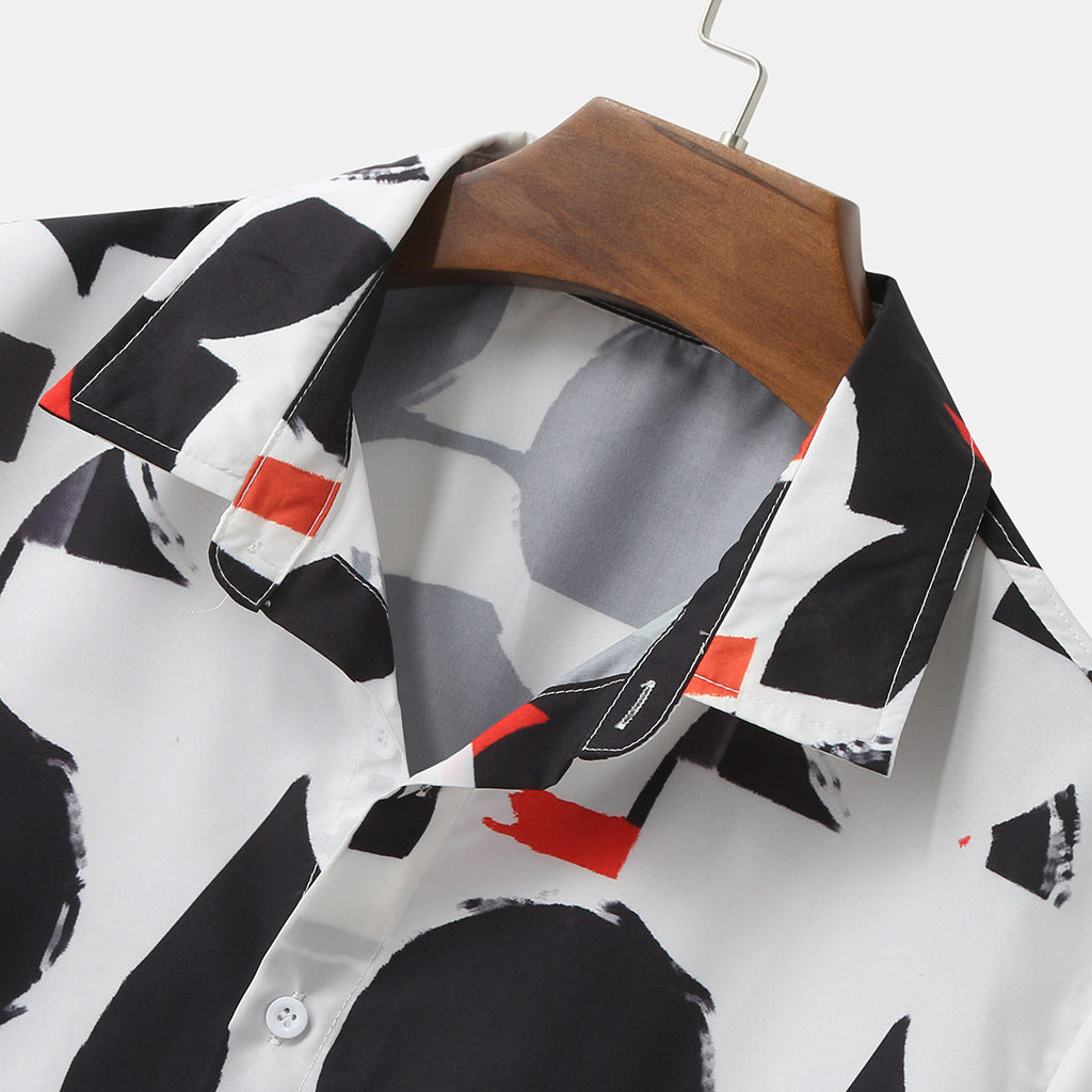 Streetwear Ethnic Printed Summer Shirts