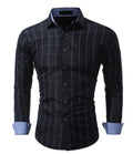 Classic Plaid Mens Shirt