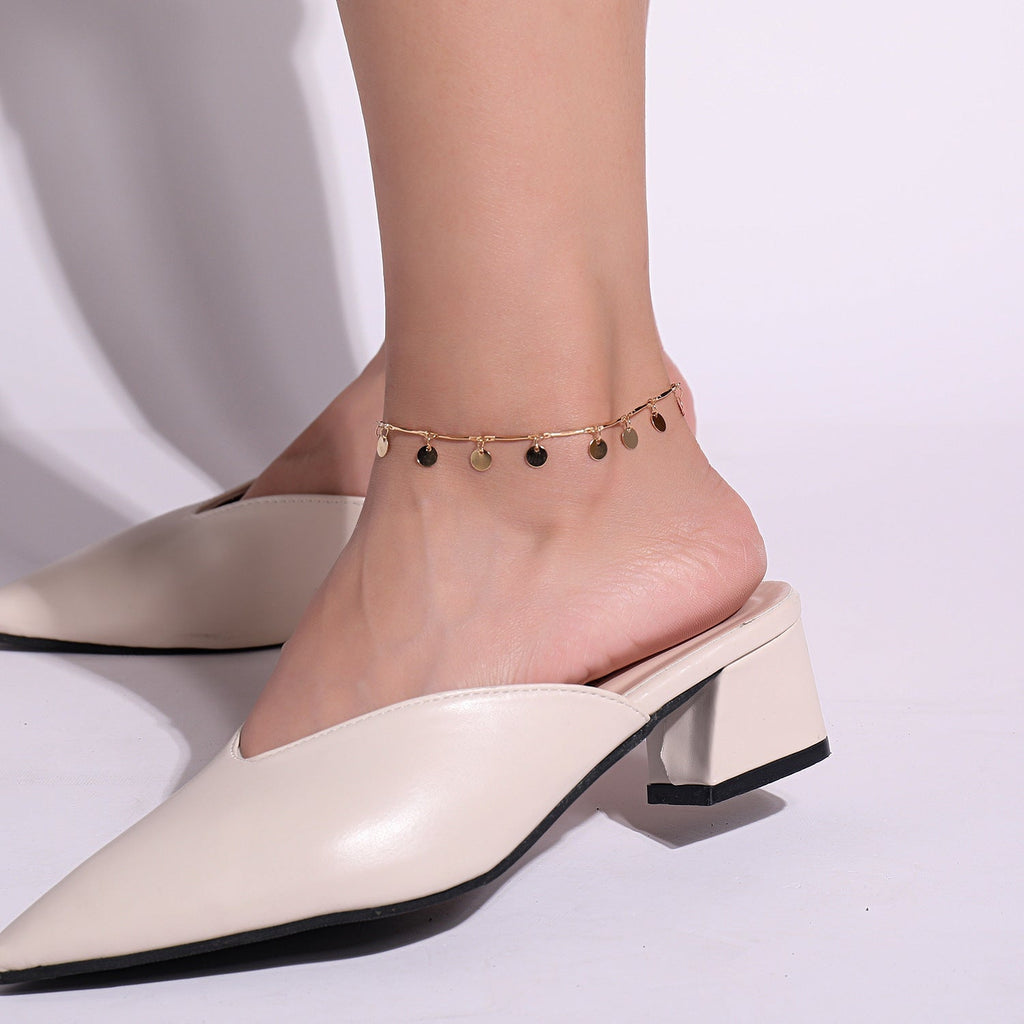 Straight Tube Anklet