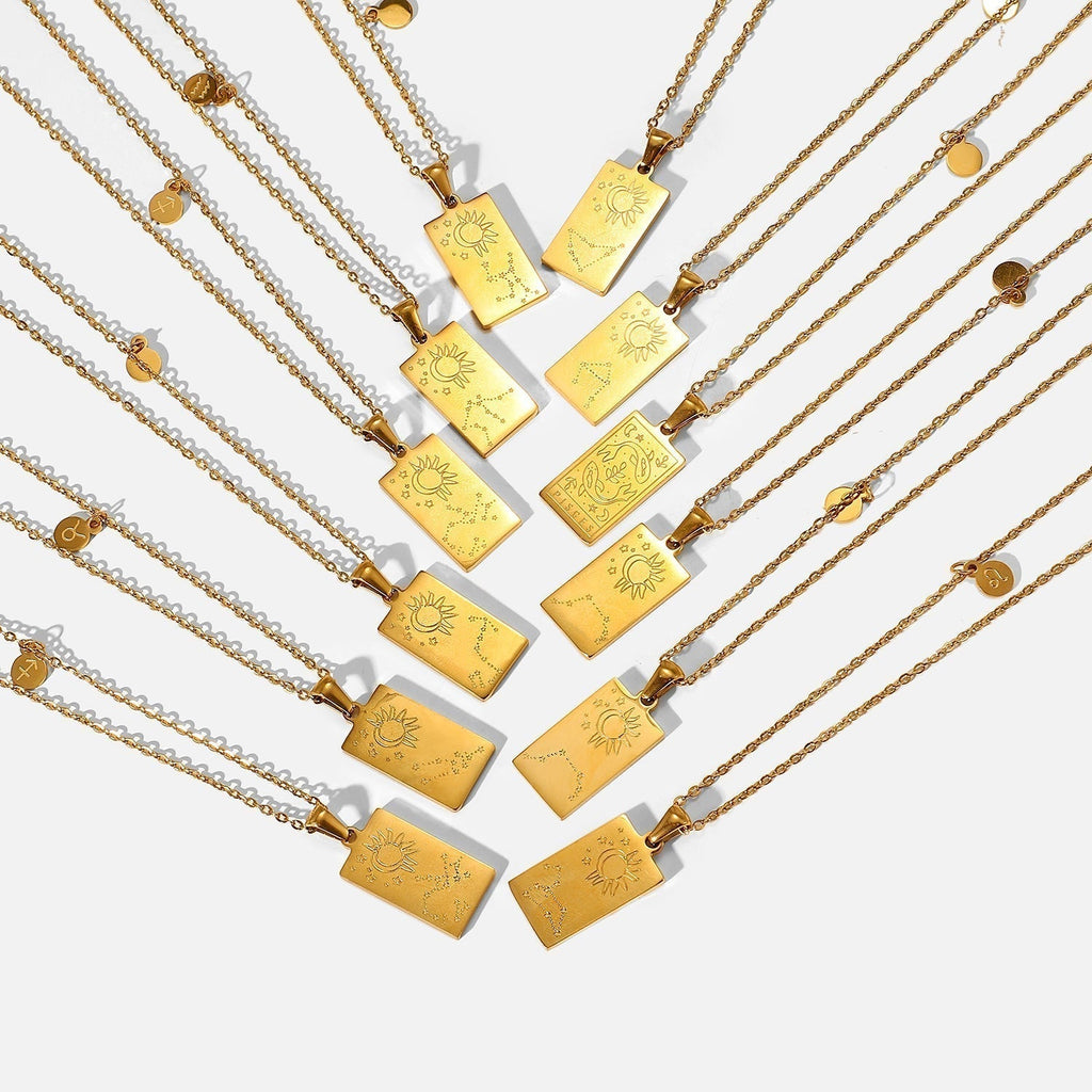Gemini Pendant Necklace