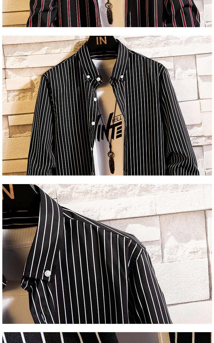 Casual Striped Fashion Shirts Shirt