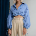 Pleated Top
