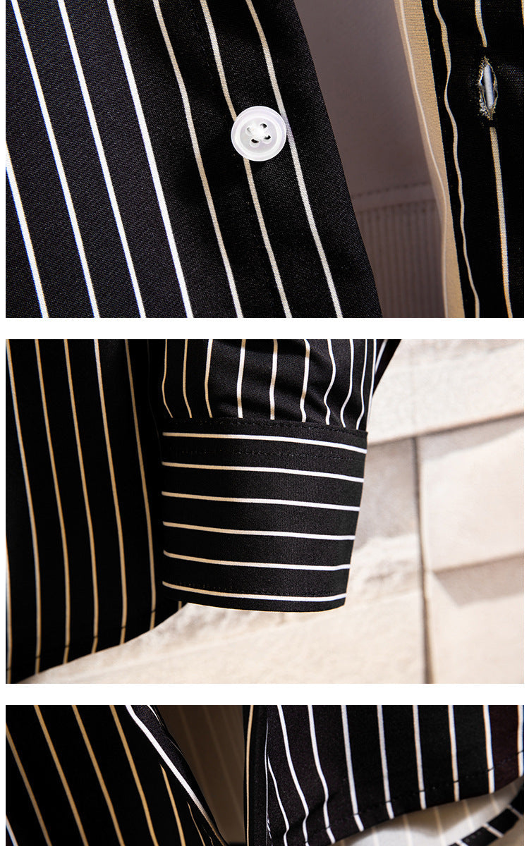 Casual Striped Fashion Shirts Shirt