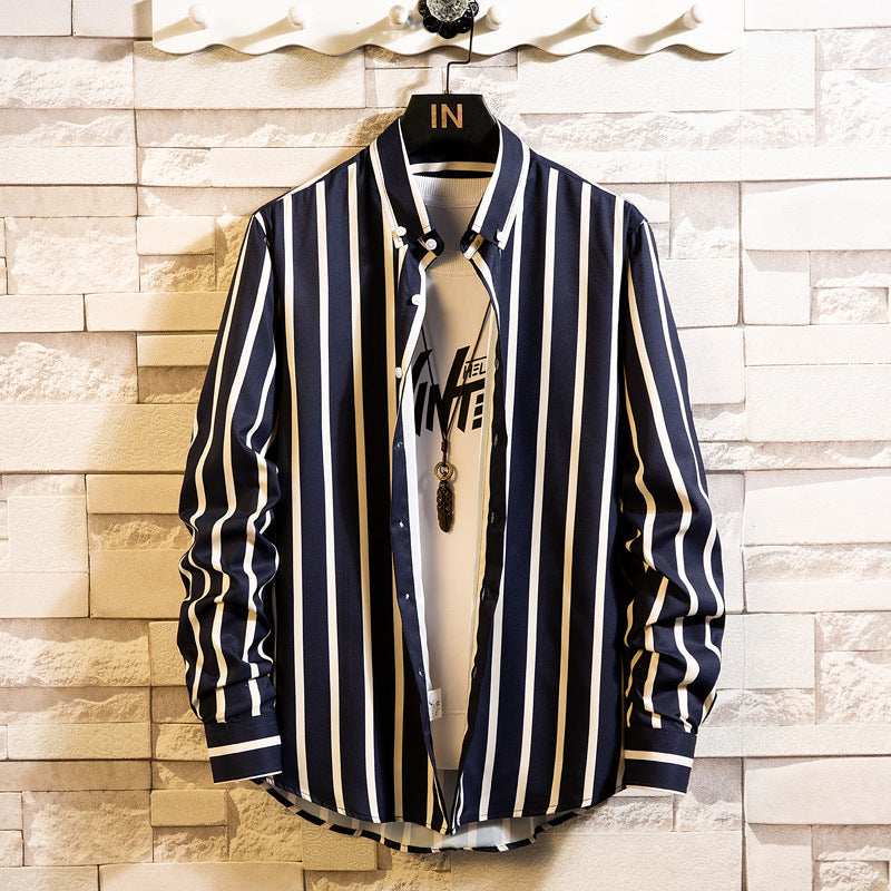 Casual Striped Fashion Shirts Shirt
