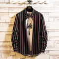 Casual Striped Fashion Shirts Shirt