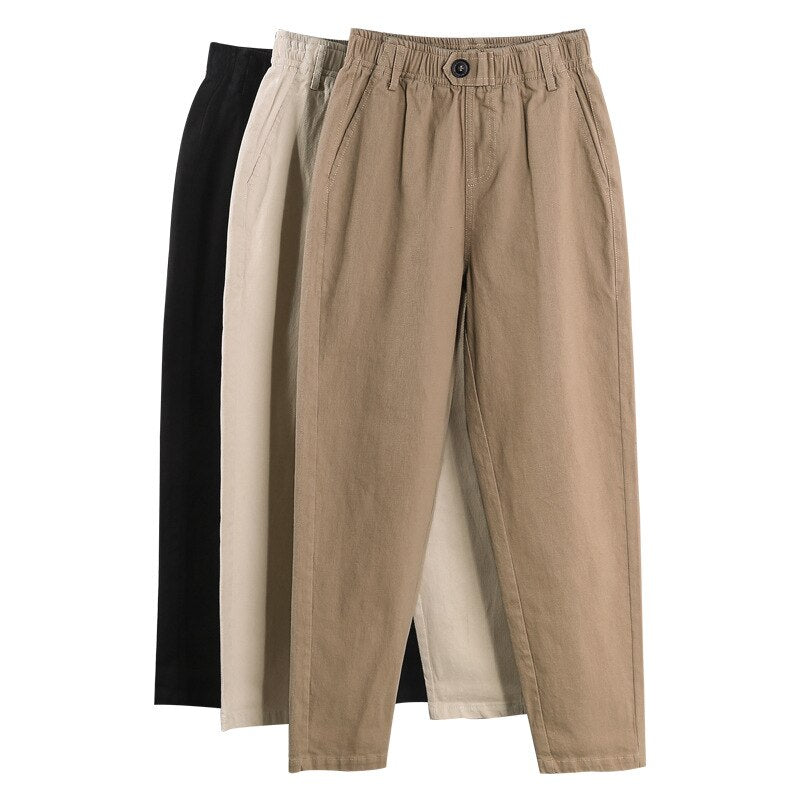 High waist Casual Pants