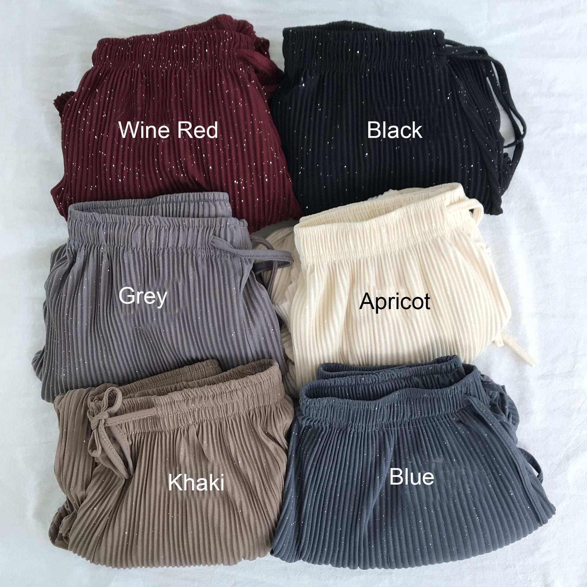 Casual Elastic High Waist Loose Pants