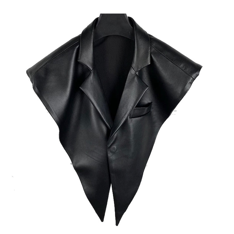 V Cropped Vest