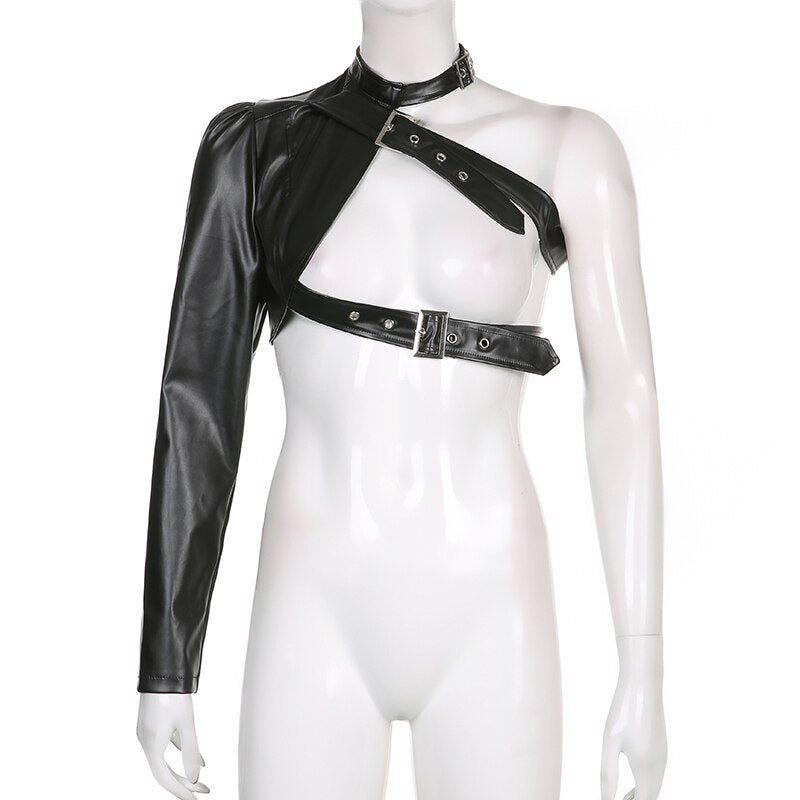 Punk Style Crop Tops