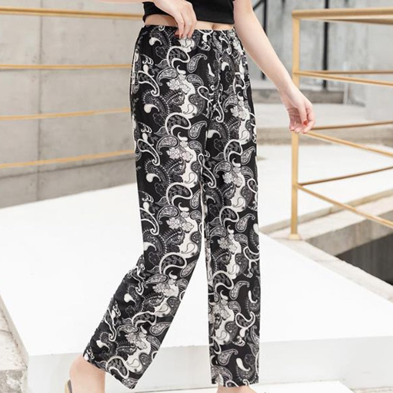 Flowers Pants