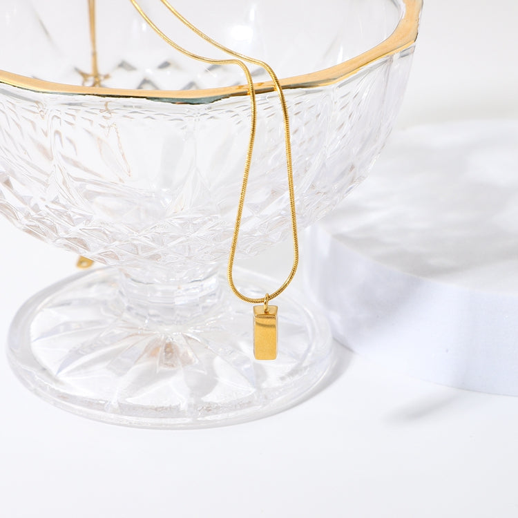 Ventum Cubic Brick Pendant Necklace