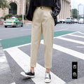 High waist Casual Pants