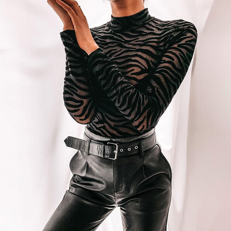 Mesh Transparent Bodysuit
