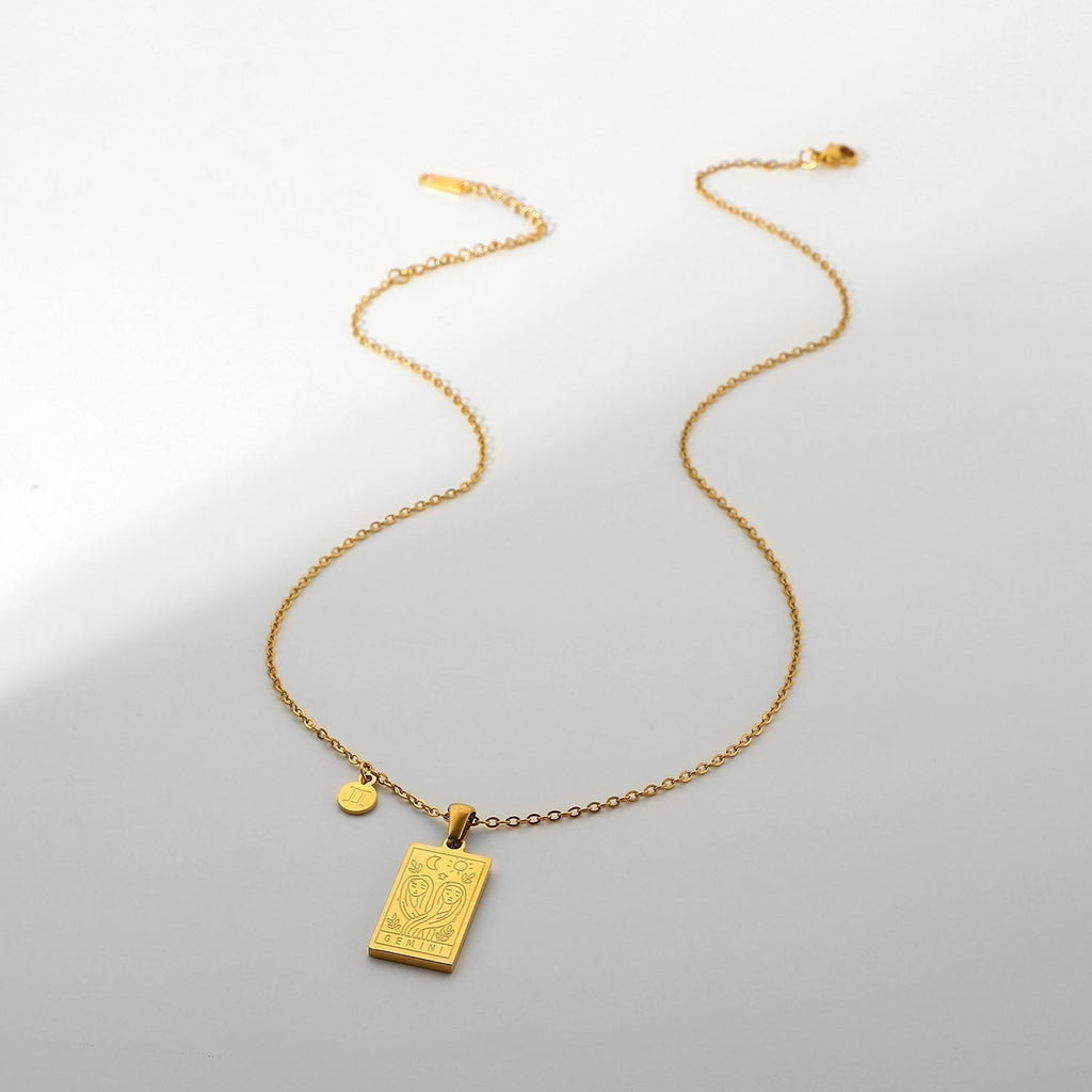 Gemini Pendant Necklace