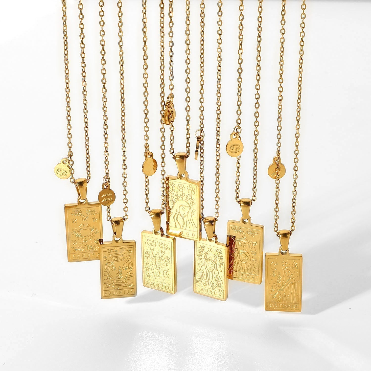 Taurus Zodiac Pendant Necklace