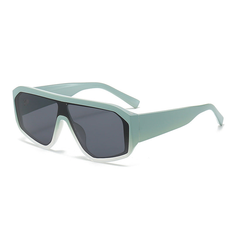 New One-piece Large Frame Fashion Sunglasses For Women