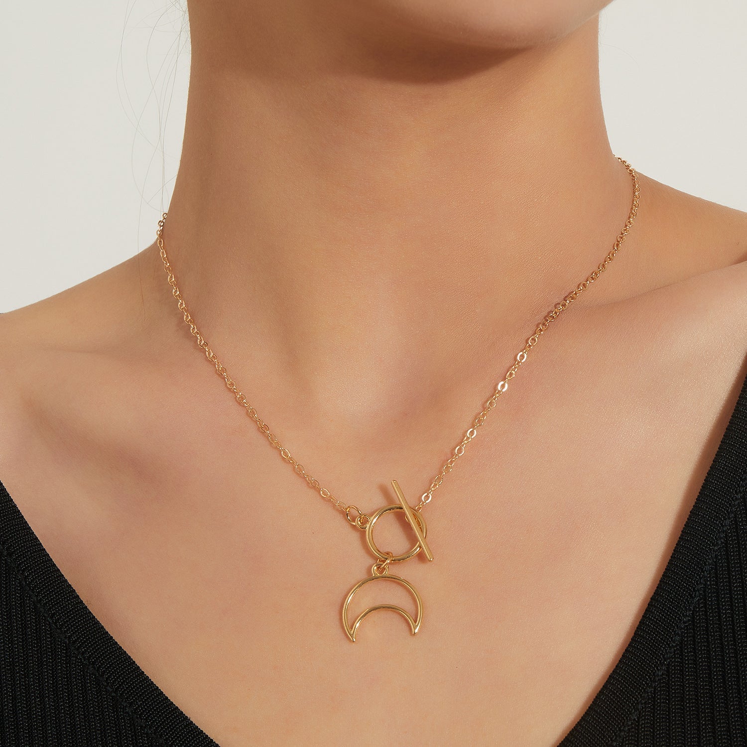 Moon Shape Necklace