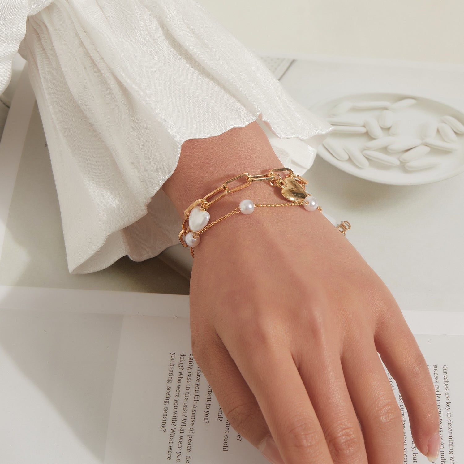 Love Pearl Bracelet