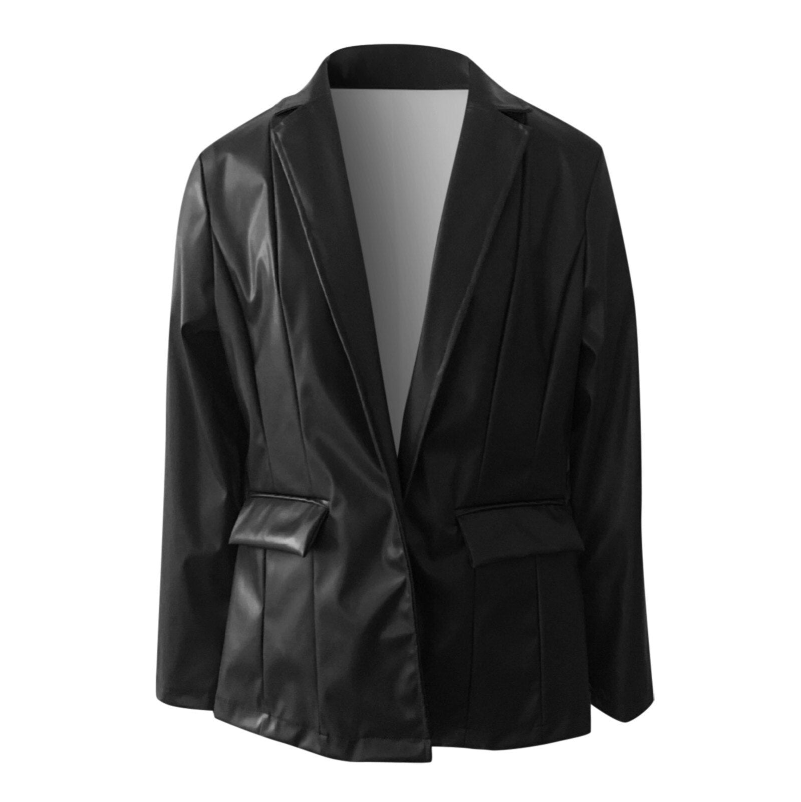 Faux Leather Biker Jacket