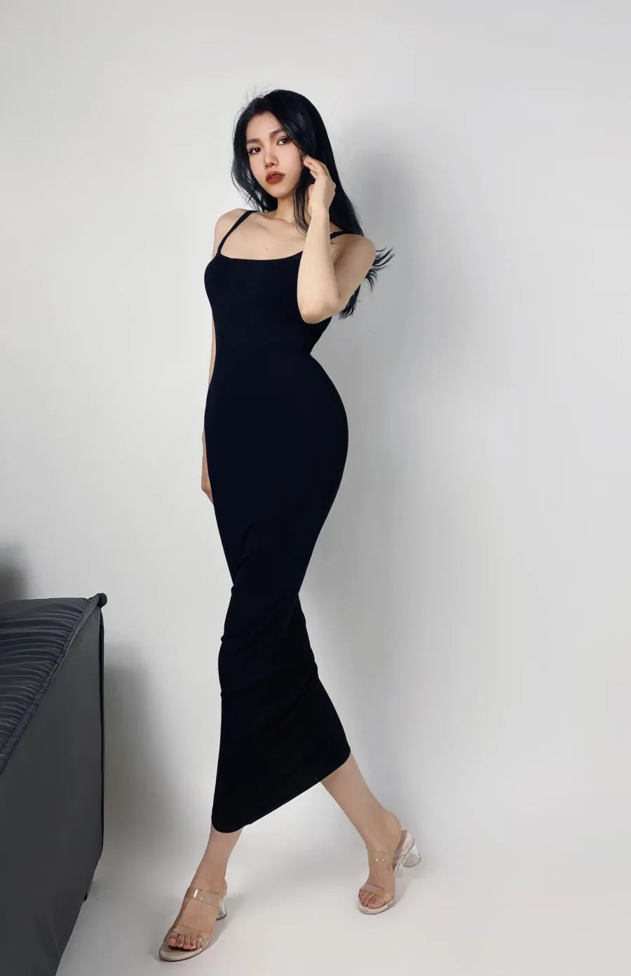 Cutout Backless Sexy Sleeveless Dress