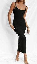 Cutout Backless Sexy Sleeveless Dress