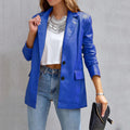 Faux Leather Biker Jacket