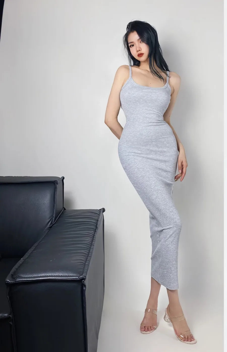 Cutout Backless Sexy Sleeveless Dress