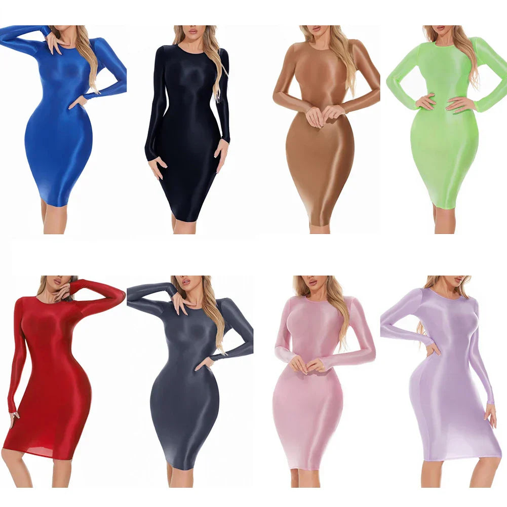 Bodycon Dress Quick-drying Slim Fit