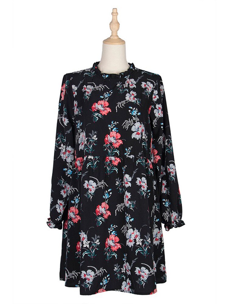 Floral Full Sleeve Dress