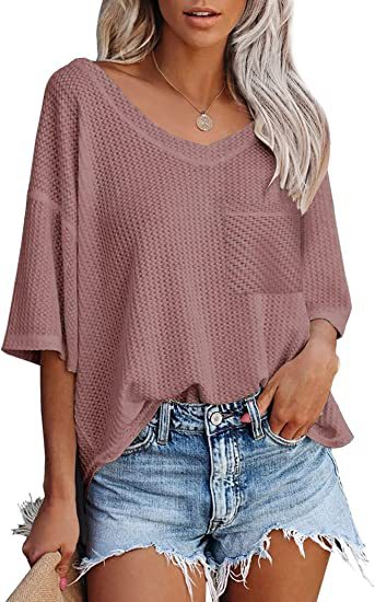 Patched Pocket Top