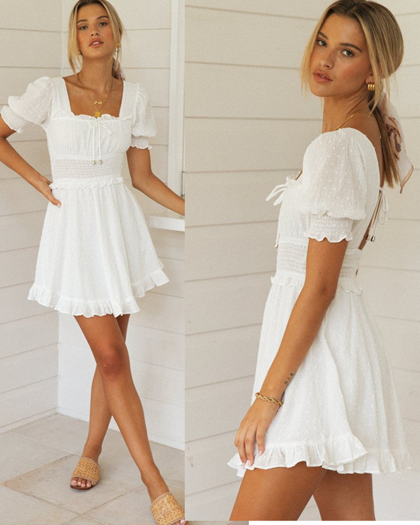 Classy White Dress